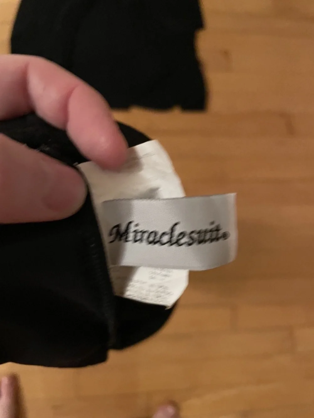 MiracleSuit Black Tankini with Skirt Swimsuit Size 16 XL